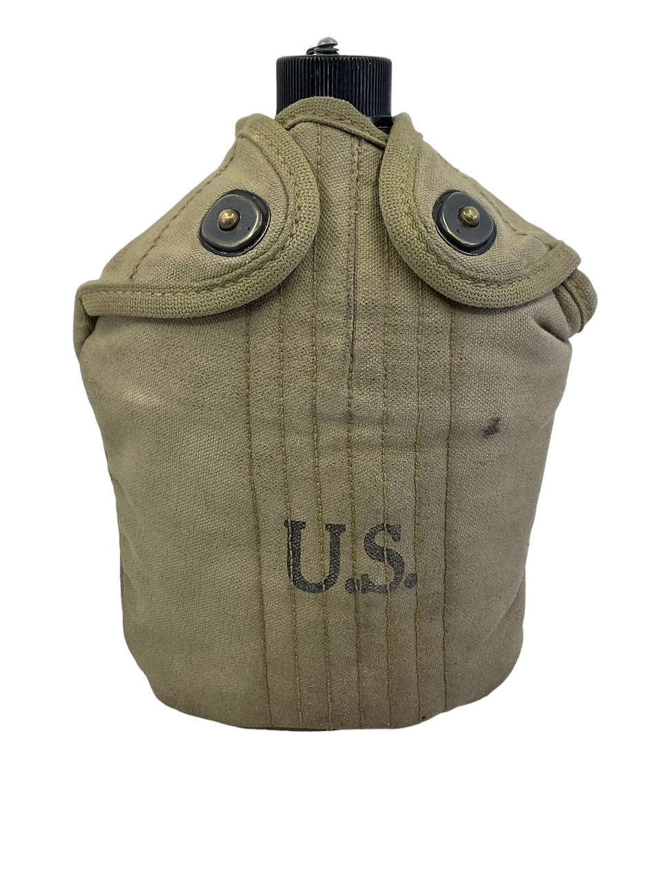 WW2 US Army Experimental Ethocel Canteen Complete 1943 Dated MATCHED SET WW2 US Army Experimental Ethocel Canteen Complete 1943 Dated MATCHED SET