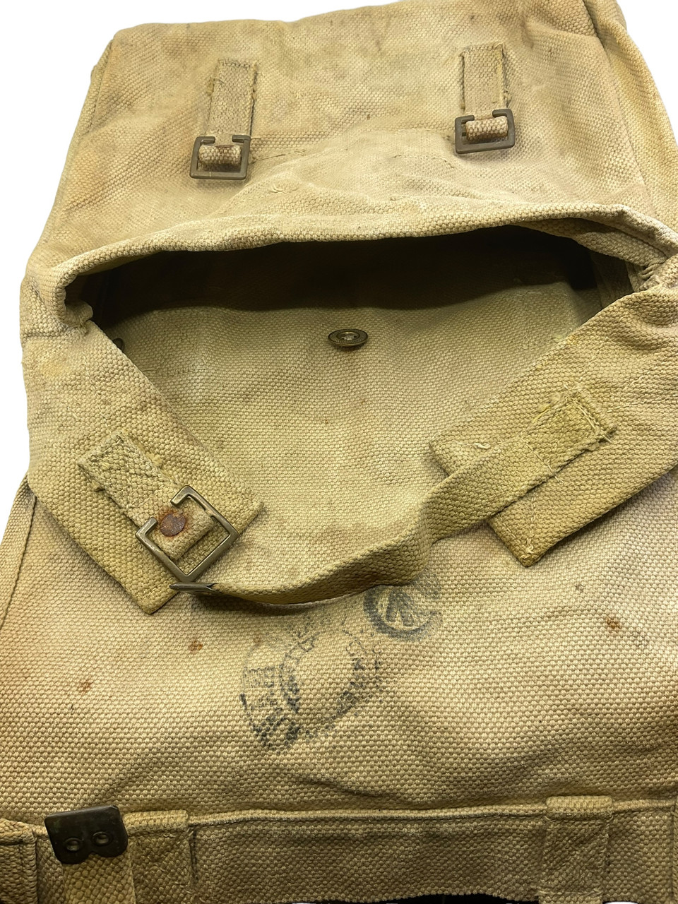 WW1 Canadian CEF 16 Pattern Small Pack C Broad Arrowed WW1 Canadian CEF 16 Pattern Small Pack C Broad Arrowed