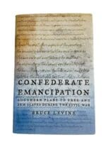 US Civil War Confederate Emancipation Southern Plans Free Slaves Reference Book