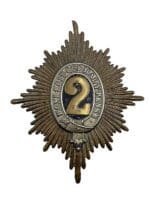 Pre WW1 British 2nd Dragoons Guards Helmet Plate