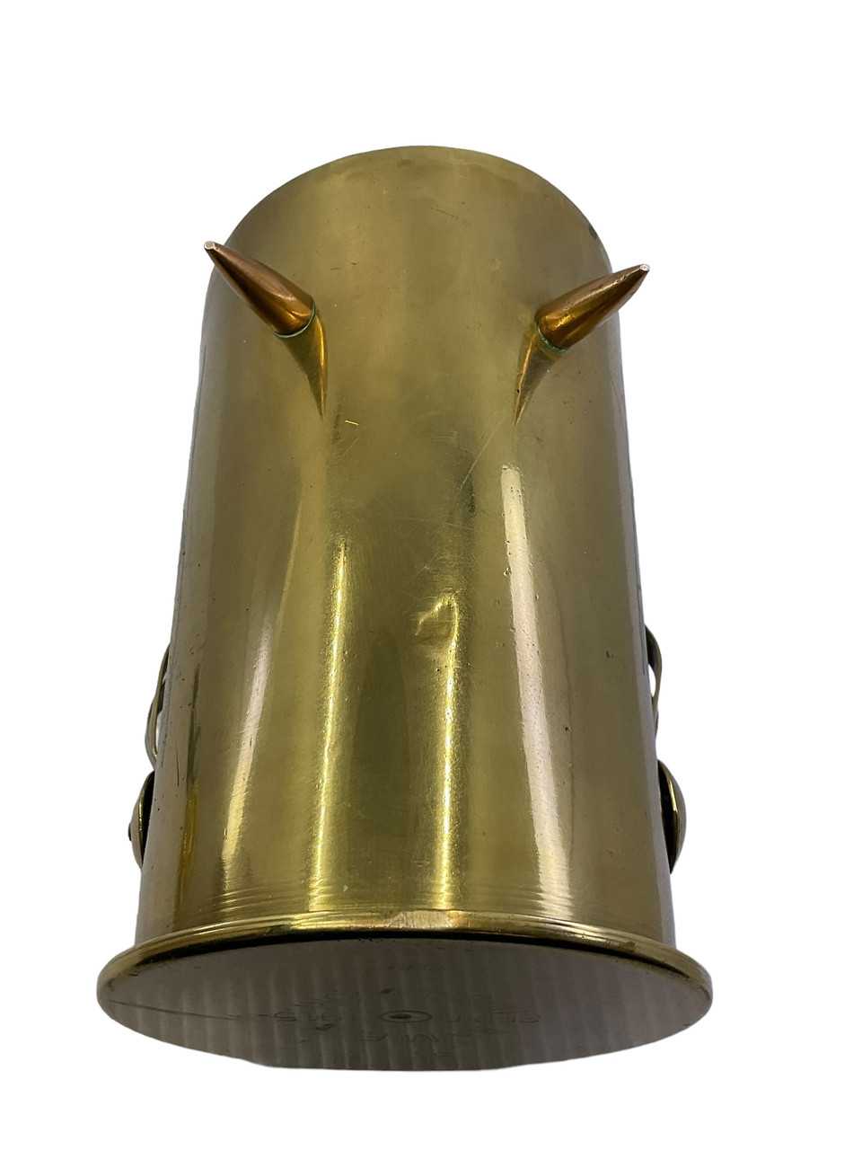 WW1 British BEF Coal Scuttle Trench Art German Shell WW1 British BEF Coal Scuttle Trench Art German Shell