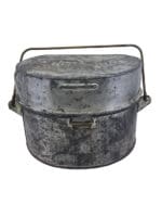 WW1 Canadian CEF D Shaped Mess Tin C Broad Arrowed WW1 Canadian CEF D Shaped Mess Tin C Broad Arrowed
