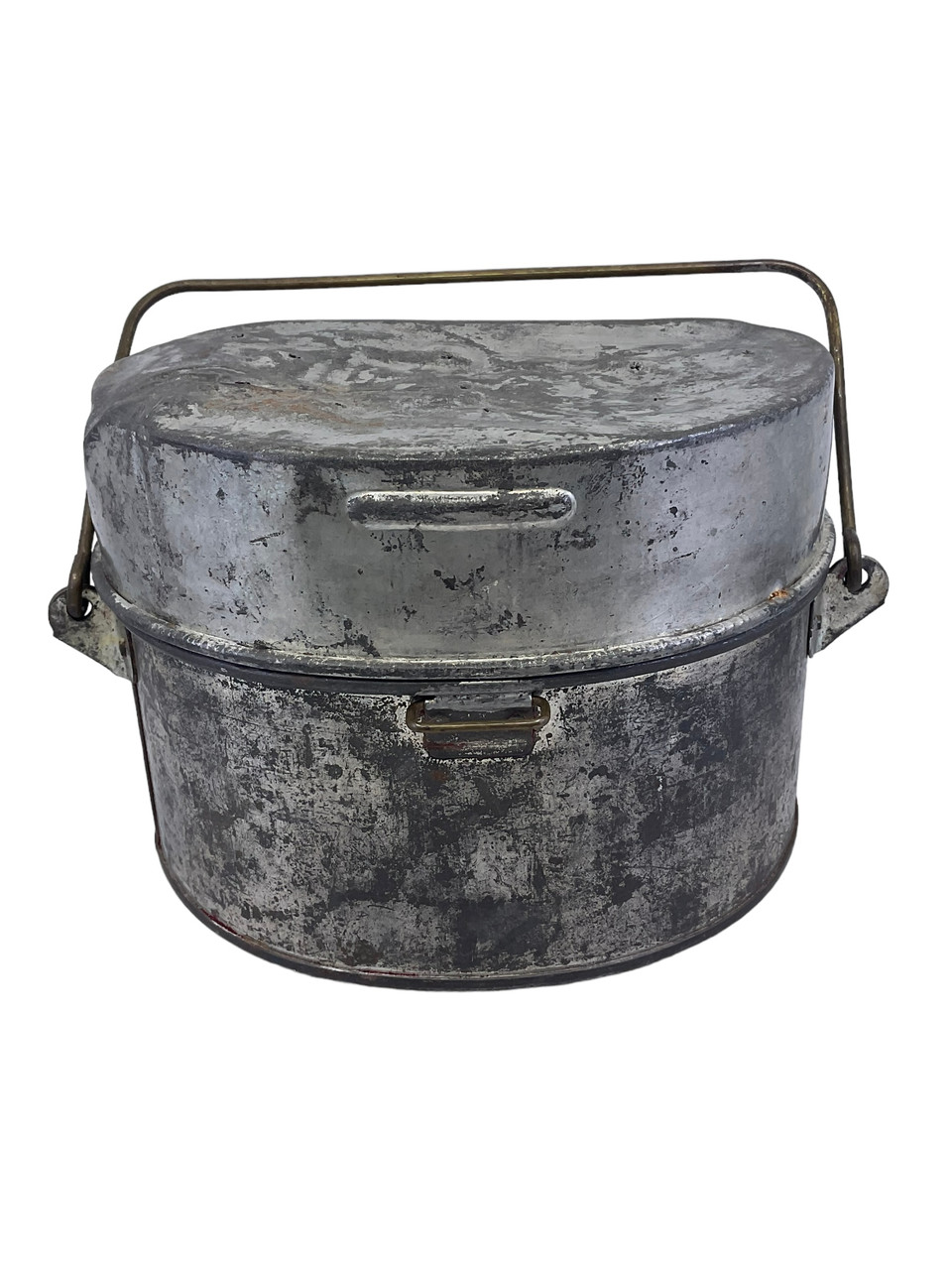 WW1 Canadian CEF D Shaped Mess Tin C Broad Arrowed WW1 Canadian CEF D Shaped Mess Tin C Broad Arrowed