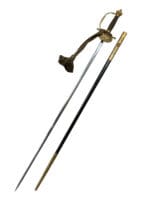 British Victorian Court Sword with Sword Knot Landon and Co