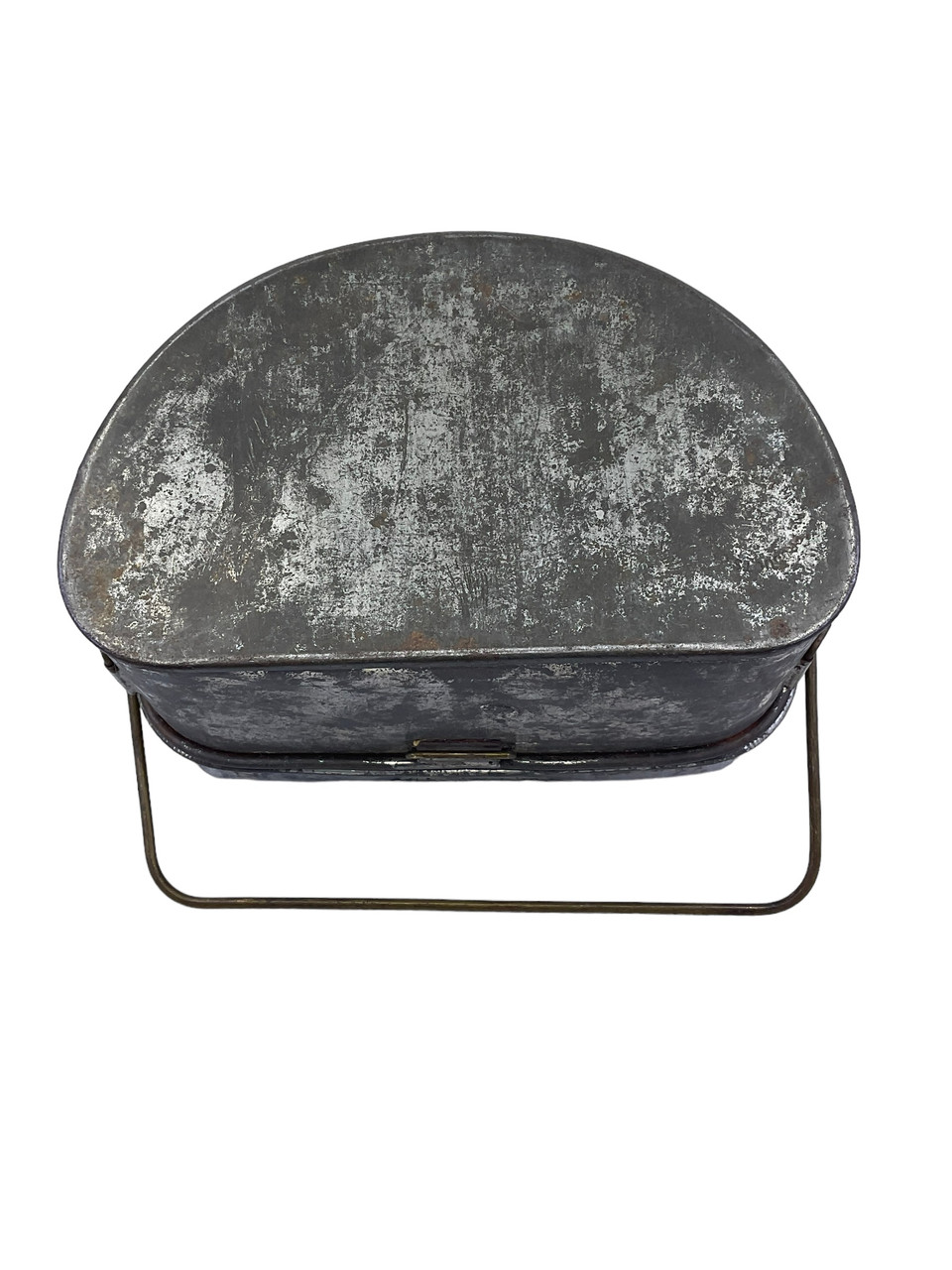 WW1 Canadian CEF D Shaped Mess Tin C Broad Arrowed WW1 Canadian CEF D Shaped Mess Tin C Broad Arrowed