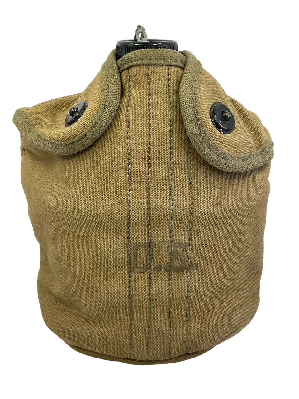 WW2 US Army Canteen Complete Set With British Made Cover Dated 1944 WW2 US Army Canteen Complete Set With British Made Cover Dated 1944