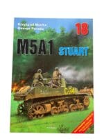 WW2 US Army M5A1 Stuart Tank Kagero Book WW2 US Army M5A1 Stuart Tank Kagero Book