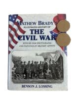 US Mathew Bradys Illustrated History of The Civil War Hardcover Benson J Lossing Reference Book
