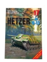 WW2 German Hetzer 17 and G13 Vol 1 Kagero Book