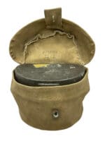 WW1 Canadian CEF D Shaped Mess Tin with Field Cover Ottawa 1918 Dated