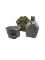 WW1 US AEF Canteen Complete Set 1917 Dated Cover