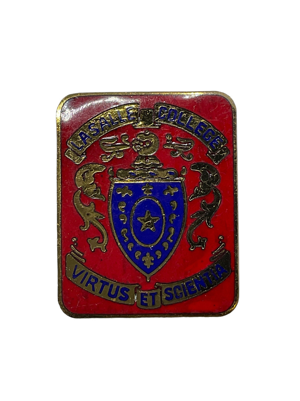 US Army DUI Lasalle College ROTC Collar Insignia US Army DUI Lasalle College ROTC Collar Insignia