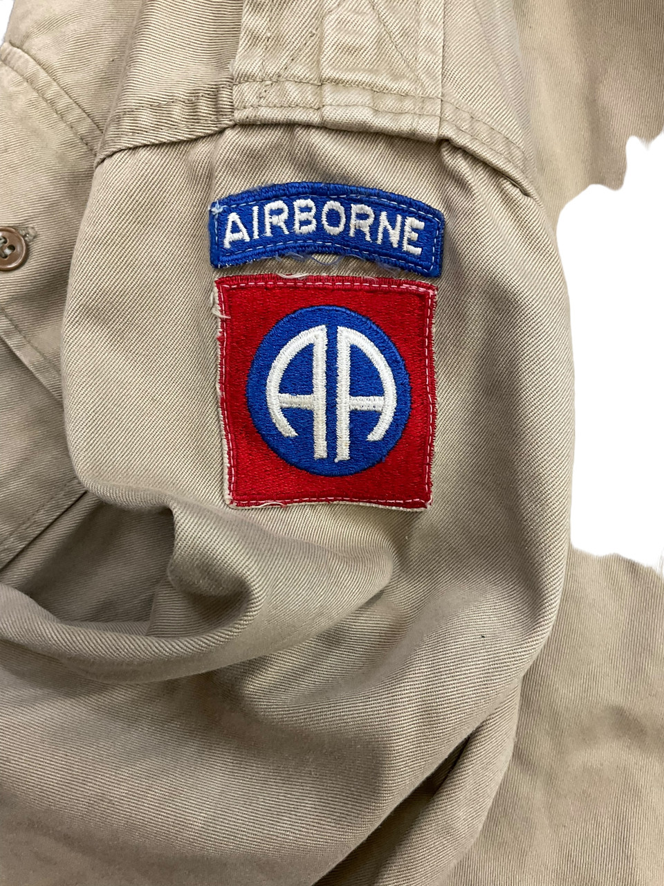 WW2 US 82nd Airborne Cotton Shirt WW2 US 82nd Airborne Cotton Shirt