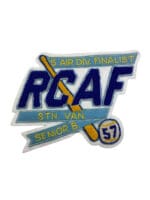 Canadian Forces RCAF 5th Air Division Station Vancouver Baseball Finalist 1957 Crest Patch