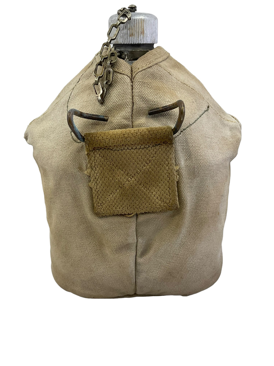 WW1 US AEF Canteen Carrier and Cup 1918 Dated WW1 US AEF Canteen Carrier and Cup 1918 Dated