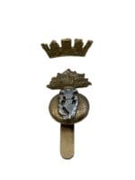 WW2 British Royal Irish Fusiliers Cap Badge