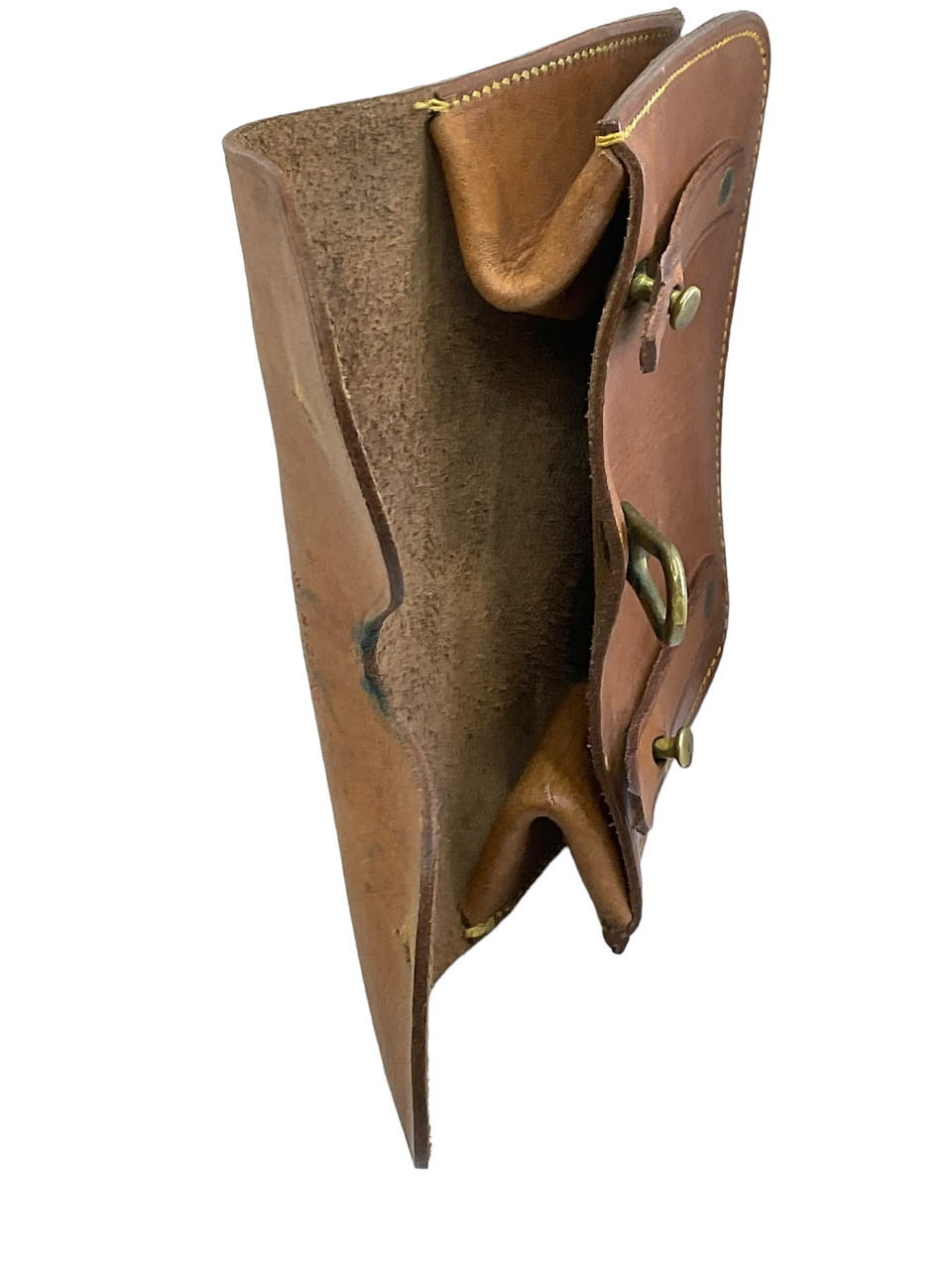 WW1 Canadian CEF 15 Pattern Leather Ammo Pouch Single WW1 Canadian CEF 15 Pattern Leather Ammo Pouch Single