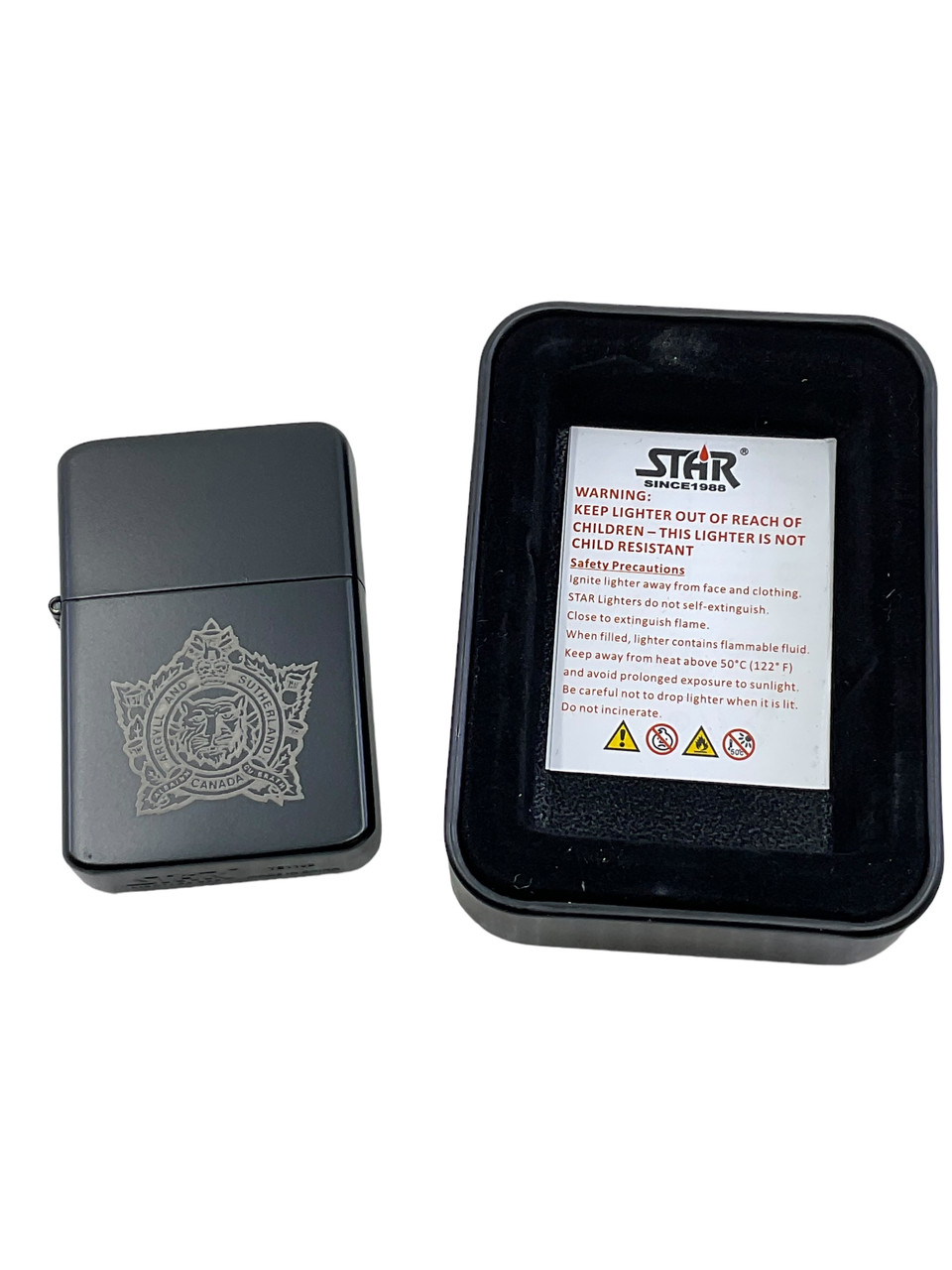 Canadian Forces Argyll and Sutherland Highlanders Regimental Lighter NIB Canadian Forces Argyll and Sutherland Highlanders Regimental Lighter NIB