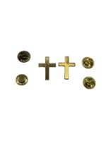 Canadian Forces Chaplain Collars Insignia Pair