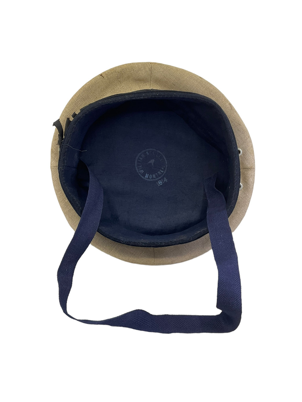 WW1 Canadian Navy Marine Services Donald Duck Hat 1914 Dated with Unit Picture RARE WW1 Canadian Navy Marine Services Donald Duck Hat 1914 Dated with Unit Picture RARE