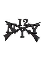 US Army 12th New York Infantry I Company Collar Insignia Single