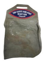 Canadian Forces Essex and Kent Scottish OD Brassard Armband 1960 Dated