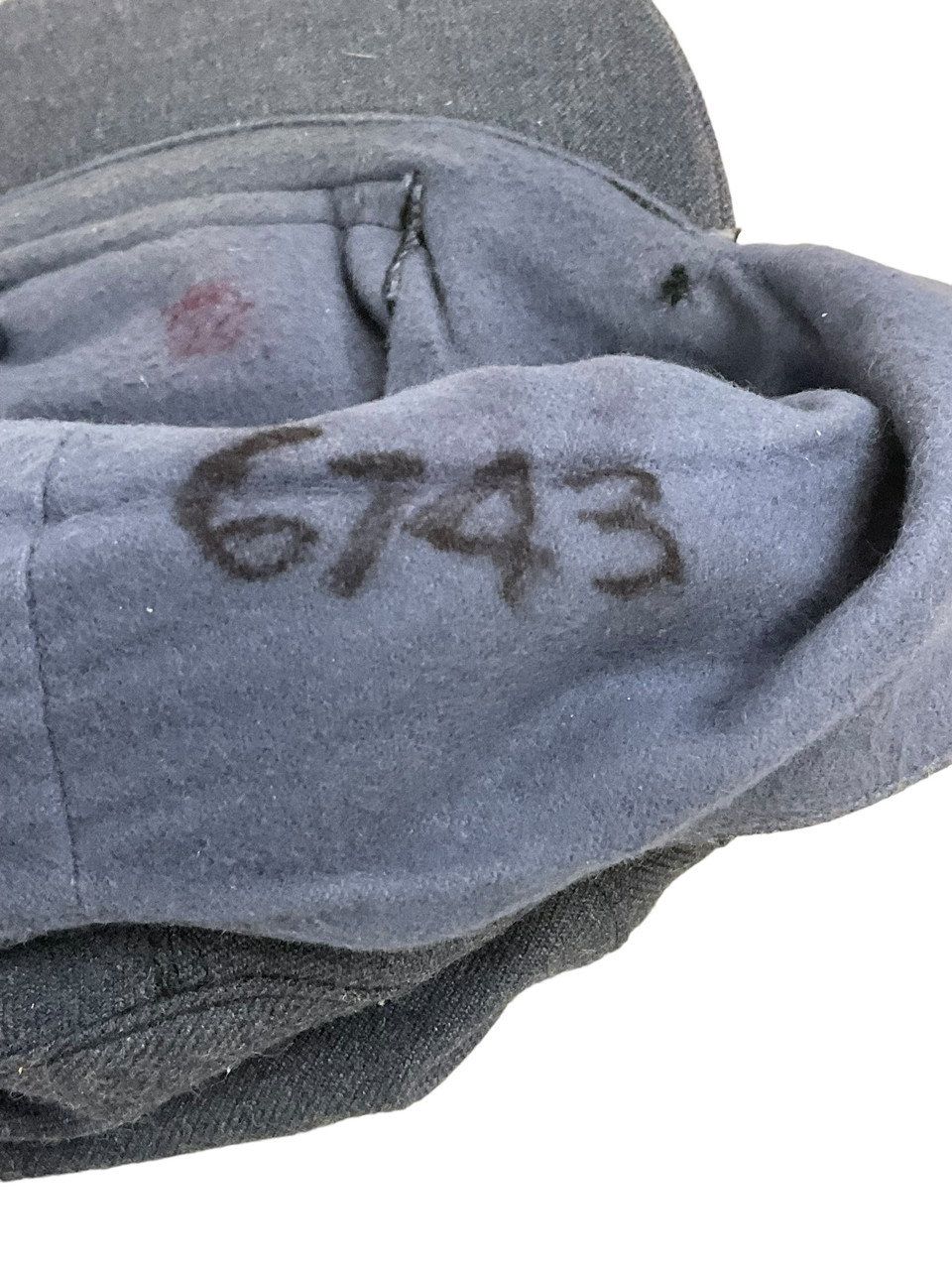 Canadian RCAF Winter Blue Cap Size 7 Dated 1964 with Insignia Canadian RCAF Winter Blue Cap Size 7 Dated 1964 with Insignia