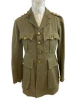 WW1 Canadian CEF 4th Battalion Officers Named Four Pocket Service Dress WW1 Canadian CEF 4th Battalion Officers Named Four Pocket Service Dress