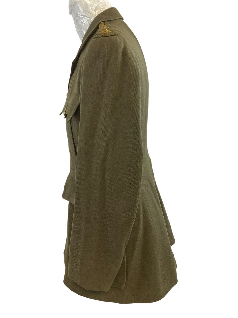 WW1 Canadian CEF 4th Battalion Officers Named Four Pocket Service Dress WW1 Canadian CEF 4th Battalion Officers Named Four Pocket Service Dress