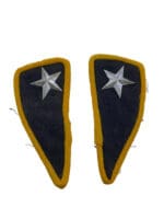 WW2 Italian Italy Artillery Collar Insignia Pair