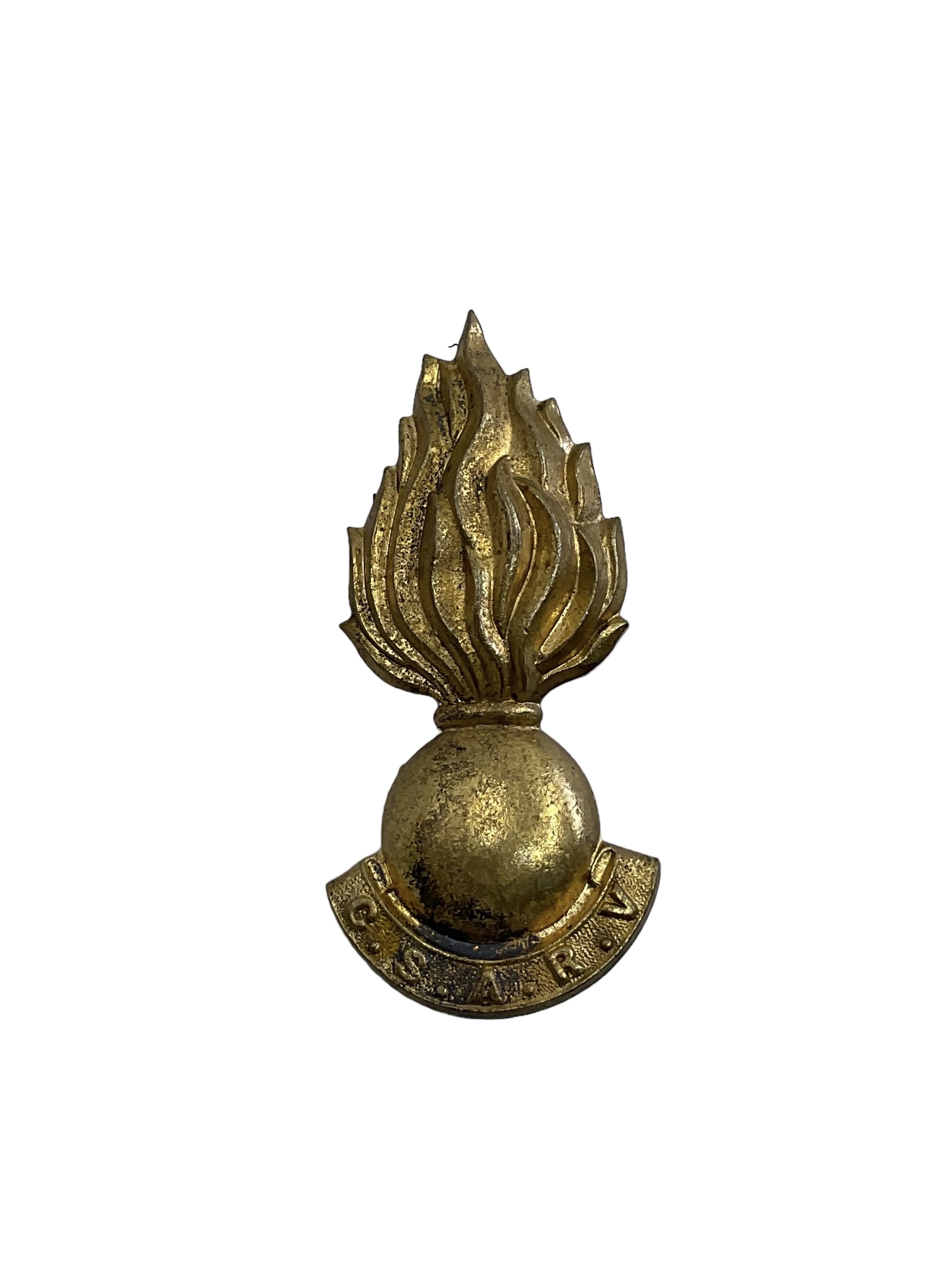 Central South African Railway Volunteers Collar Insignia Single Central South African Railway Volunteers Collar Insignia Single