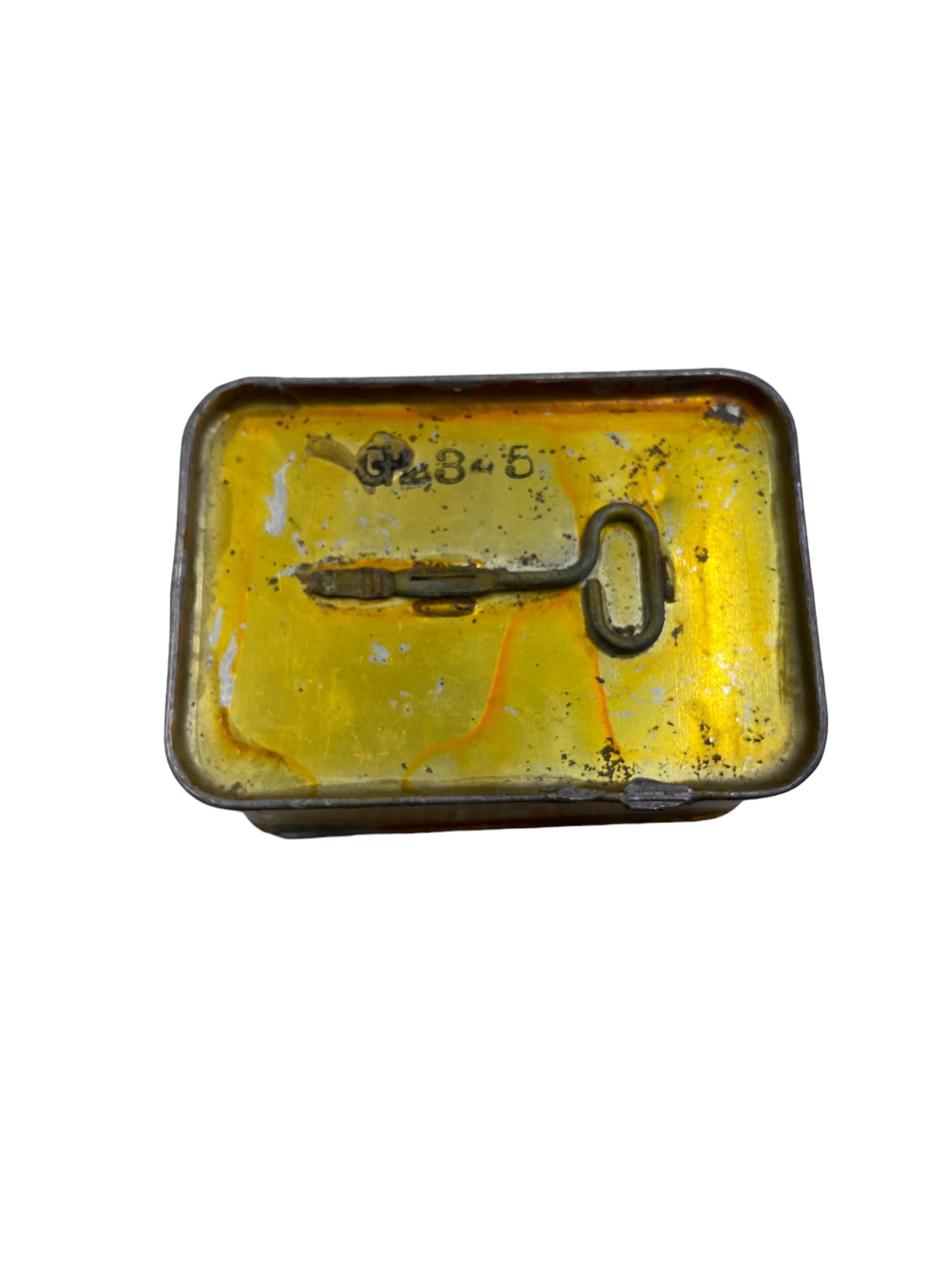 WW2 Canadian Navy RCN Ration Tin with Contents WW2 Canadian Navy RCN Ration Tin with Contents