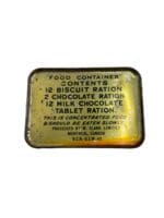 WW2 Canadian Navy RCN Ration Tin with Contents