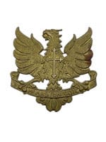 WW2 Canadian COTC University of McMaster Cap Badge