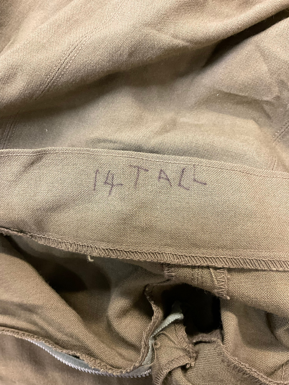 WW2 US Army Musette Officer Bag 1943 Dated WW2 US Army Musette Officer Bag 1943 Dated