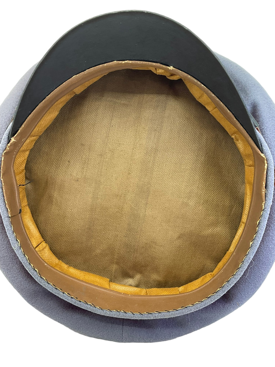 WW1 Imperial German Prussian M-10 Infantry Visor Peak Cap with Bag of Manufacturer WW1 Imperial German Prussian M-10 Infantry Visor Peak Cap with Bag of Manufacturer