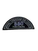 Canadian RCAC Air Cadets 550 Forestburg Shoulder Title Insignia Patch
