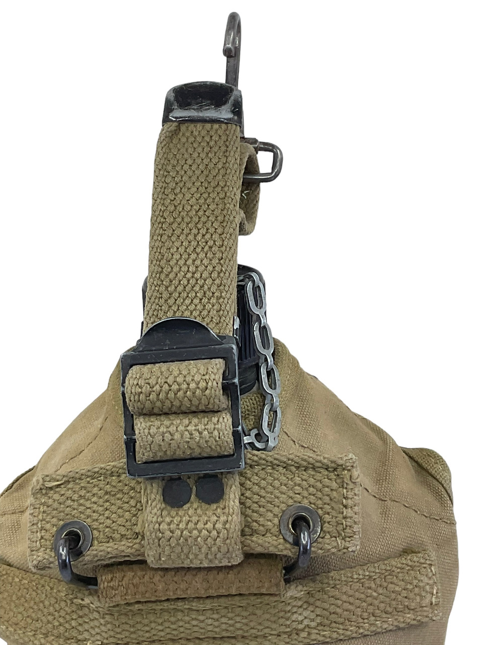 WW2 US Army Cavalry Airborne Canteen with Strap and Cup 1942 Dated WW2 US Army Cavalry Airborne Canteen with Strap and Cup 1942 Dated