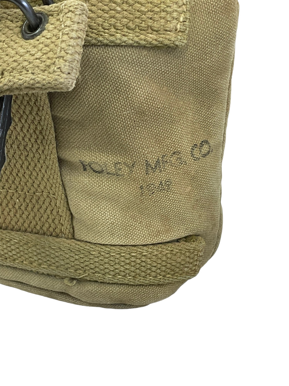 WW2 US Army Cavalry Airborne Canteen with Strap and Cup 1942 Dated WW2 US Army Cavalry Airborne Canteen with Strap and Cup 1942 Dated