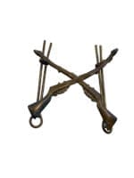 WW1 Canadian CEF Musketry Marksman Crossed Rifles Qualification Trade Badge