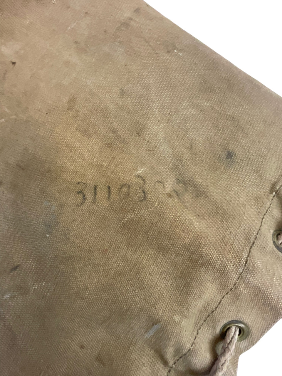 WW1 Canadian CEF 8th Reserve Battalion Named Duffle Bag C Broad Arrowed 1915 Dated WW1 Canadian CEF 8th Reserve Battalion Named Duffle Bag C Broad Arrowed 1915 Dated