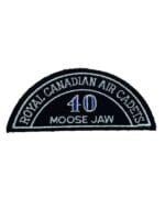 Canadian RCAC Air Cadets 40 Moose Jaw Shoulder Title Insignia Patch