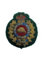 Canadian Forces RCE Engineers Officers Bullion Wire Cap Badge 1