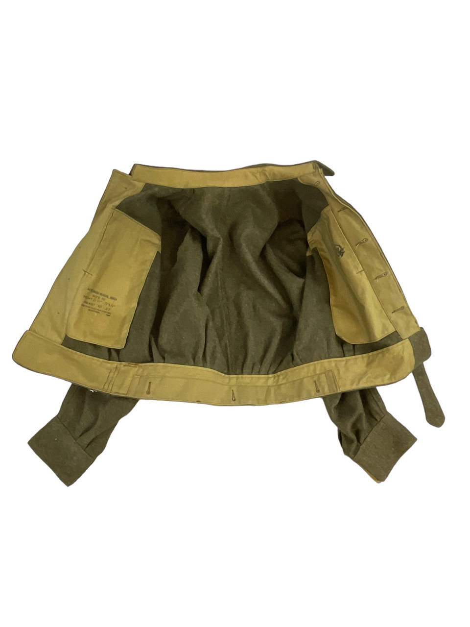 WW2 Canadian RCA Lt Colonel Battle Dress Jacket 1944 Dated WW2 Canadian RCA Lt Colonel Battle Dress Jacket 1944 Dated