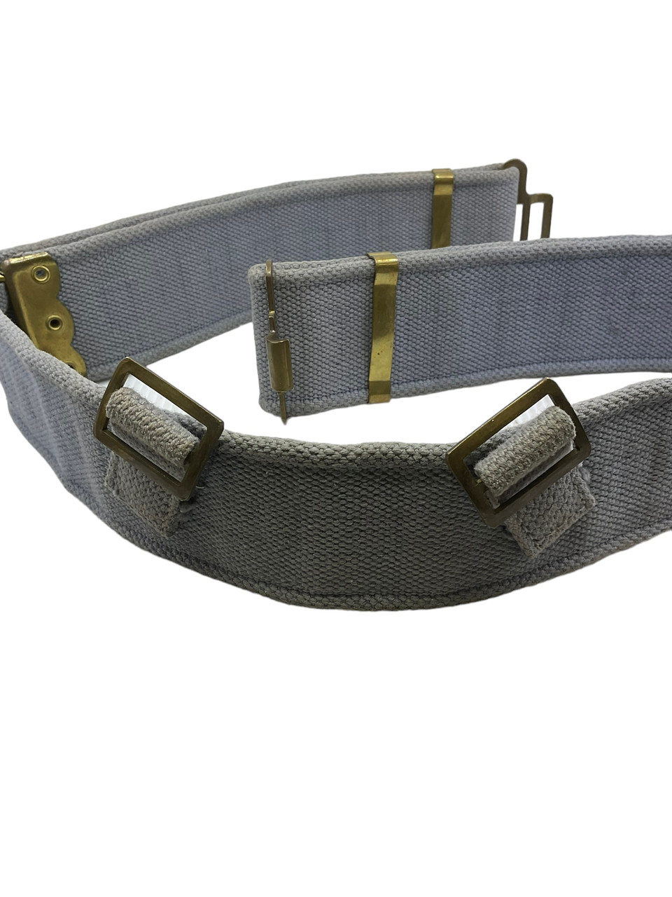 WW2 British RAF P37 Blue Web Belt 1957 Dated Size Large WW2 British RAF P37 Blue Web Belt 1957 Dated Size Large