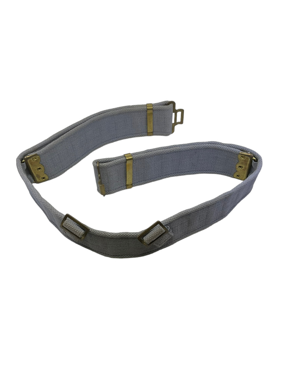 WW2 British RAF P37 Blue Web Belt 1957 Dated Size Large WW2 British RAF P37 Blue Web Belt 1957 Dated Size Large