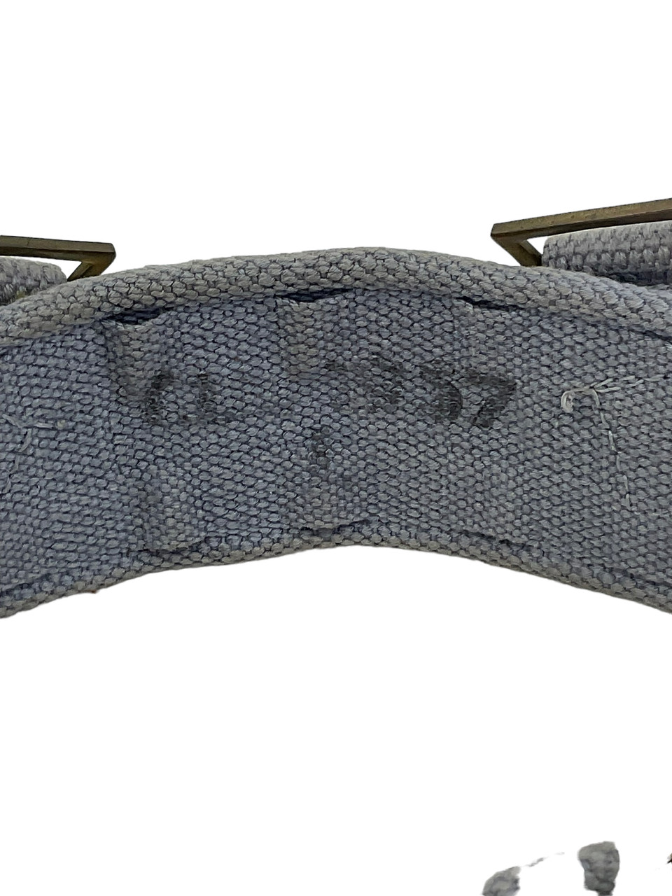 WW2 British RAF P37 Blue Web Belt 1957 Dated Size Large WW2 British RAF P37 Blue Web Belt 1957 Dated Size Large