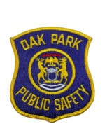 US Oak Park Michigan Public Safety Police Patch 2