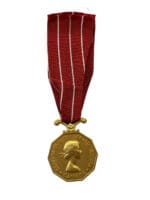 Canadian Forces Decoration CD Long Service Medal Full Size Sgt EL Wadden