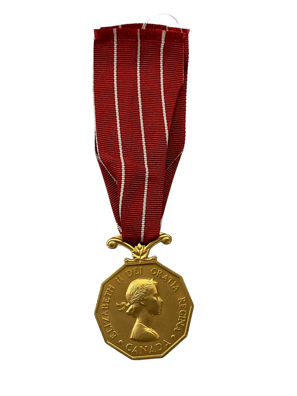 Canadian Forces Decoration CD Long Service Medal Full Size Sgt EL Wadden Canadian Forces Decoration CD Long Service Medal Full Size Sgt EL Wadden